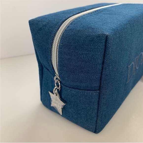 Dior Denim Pouch NIB with Lip Gloss and Mascara - Picture 3 of 3